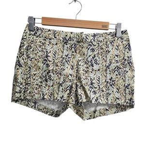 H&M Printed Shorts Green Size 4
